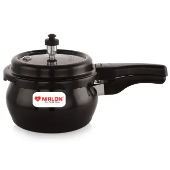 Pressure Cooker NIRLON Handi Outer Lid Black - 1.5 l