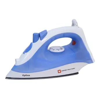 [OPTIMA_SI01_WHT(BLU)_1200WT] Dry Iron SWISS MILITARY Optima - 1200 W