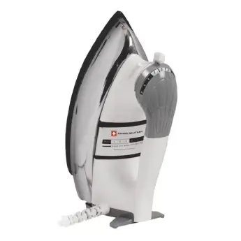 [LUXURA_DI07_WHT(GRY)_1000WT] Dry Iron SWISS MILITARY Luxura - 1000 W