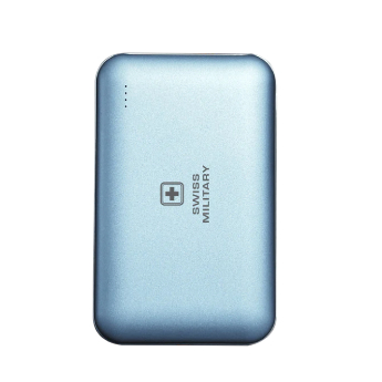 [ELECTRAWEE_VPB11_BLU_10000MAH] Power Bank SWISS MILITARY Electra Wee - 10000 mAh