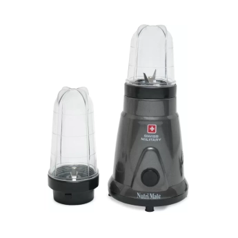 [NUTRI_MG08_BLK GRY_500WT] Blender SWISS MILITARY Nutri Mate - 500 W