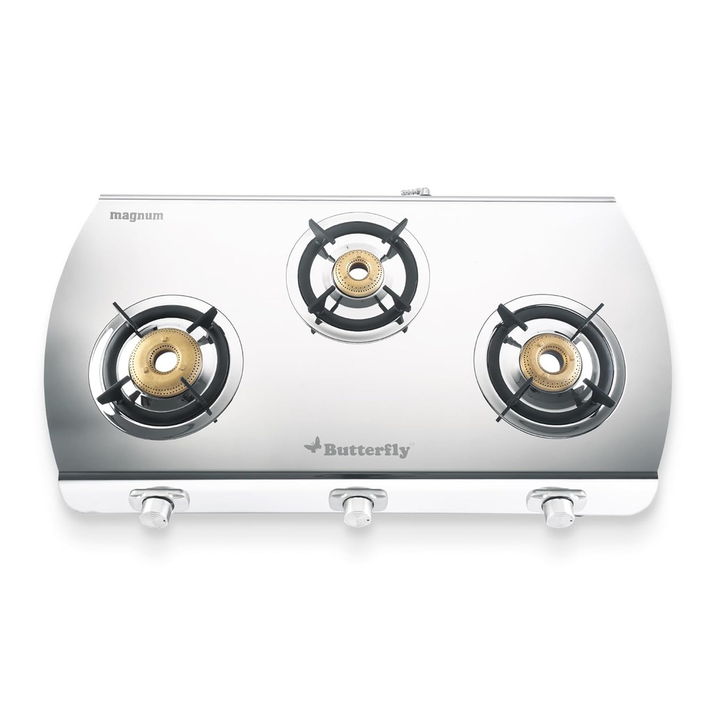 [BFLY MAGNUM 3B] Gas Stove BUTTERFLY Magnum - 3 Burner
