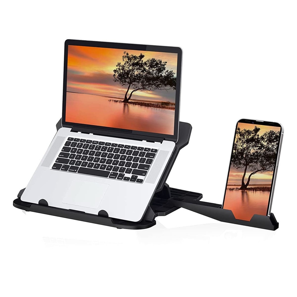[POR 1157]  Laptop Stand PORTRONICS My Buddy Hexa 22 - 15.6"