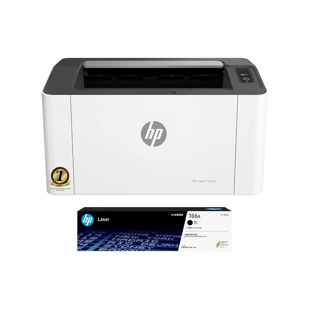 [HP 1Laser 1008a] Laser Printer HP 1008a White