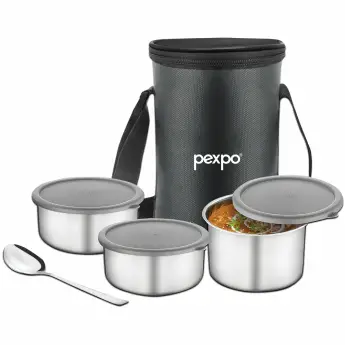 [PEXPO LB ECO PRO 3] Lunch Box PEXPO Eco Pro 3 - Set of 4