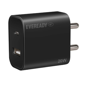 [EVR ADAPTER - 20 W] Adapter EVEREADY USB Type A&C  - 20 W