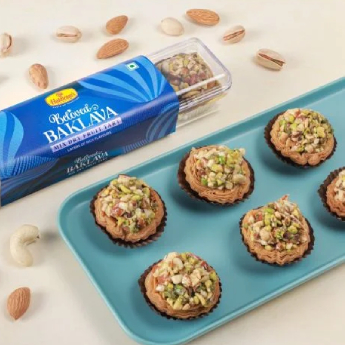[BK RG MIX DY FT HDM-125] Baklava Range Mix Dry Fruit Tart HALDIRAM'S - 125  g