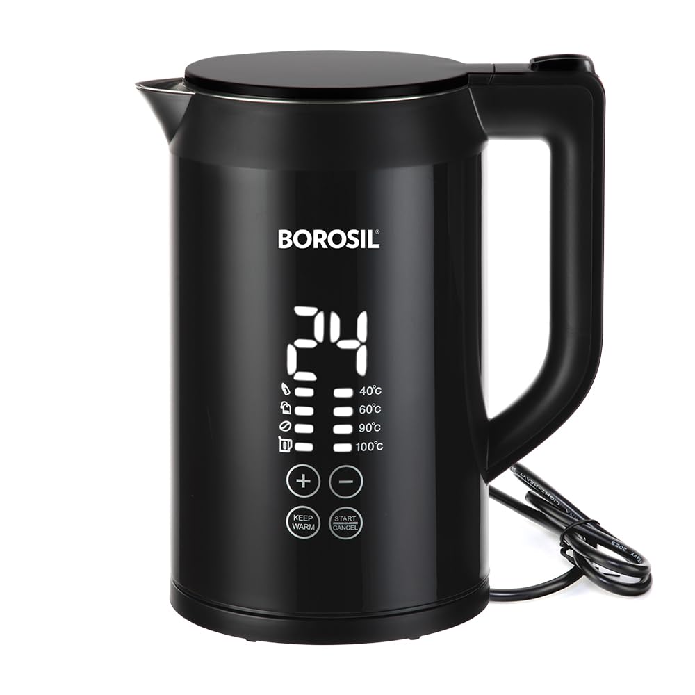 [BKE07] Kettle BOROSIL Digital Electric - 1.5 l