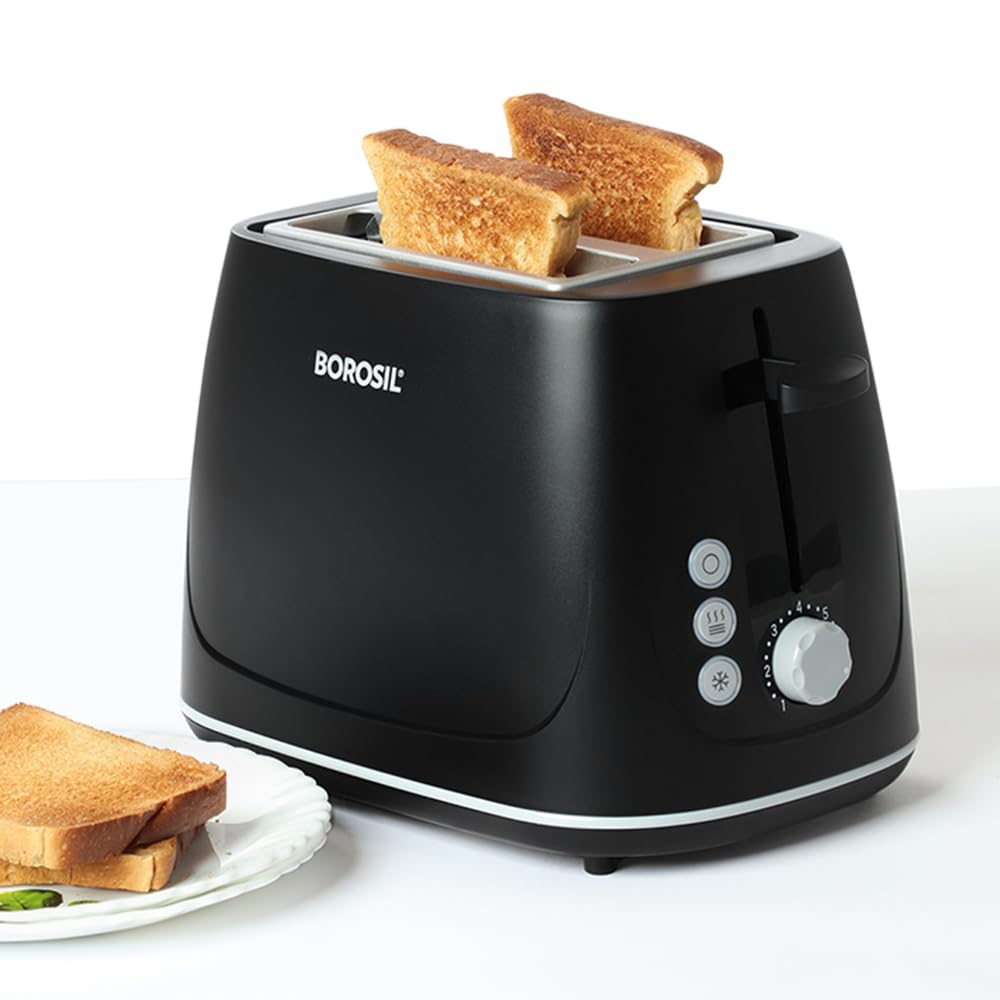 [BTO01] Toaster Griller BOROSIL SS Krispy Pop-Up - 850 W