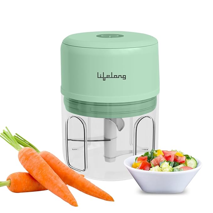 [LLWC04] Electric Chopper LIFELONG USB Rechargeable - 250 ml